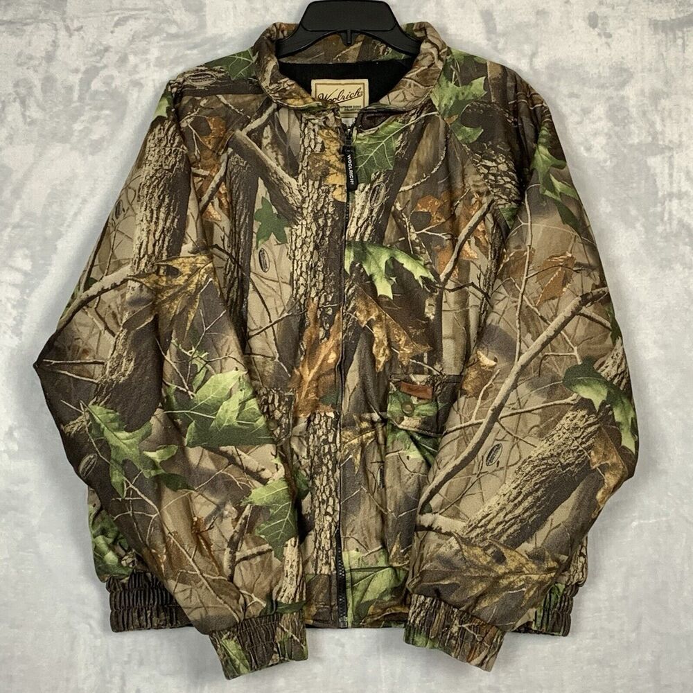 Vintage Woolrich Camo Breakup Jacket Mens Large H… - image 4